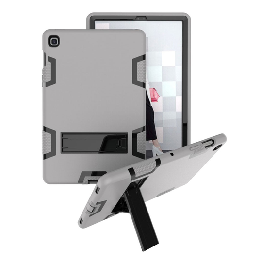 Samsung Galaxy Tab S5e shockproof hybrid case - Grey / Black