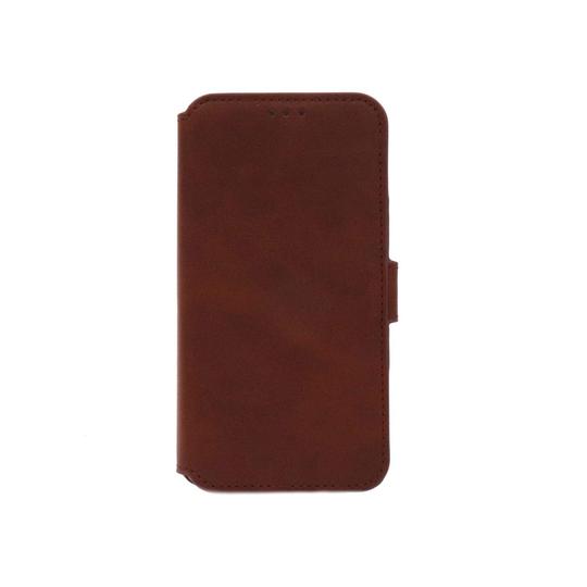 NovaNL Bookcase Volume 1.0 suojakotelo Samsung Galaxy A40 - ruskea
