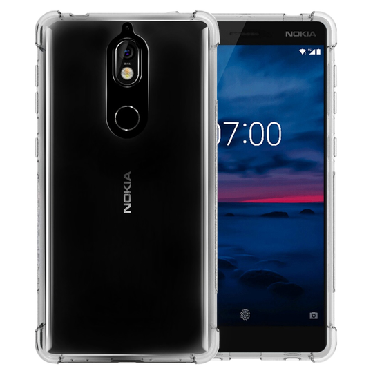 Bofink Airbag Cover for Nokia 7 - Clear