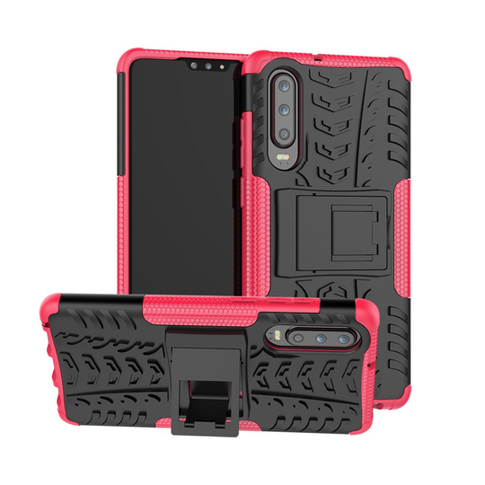 Huawei P30 luistamaton hybrid suojakotelo - Rose