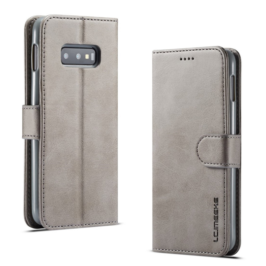 LC.IMEEKE Samsung Galaxy S10e wallet case - Grey