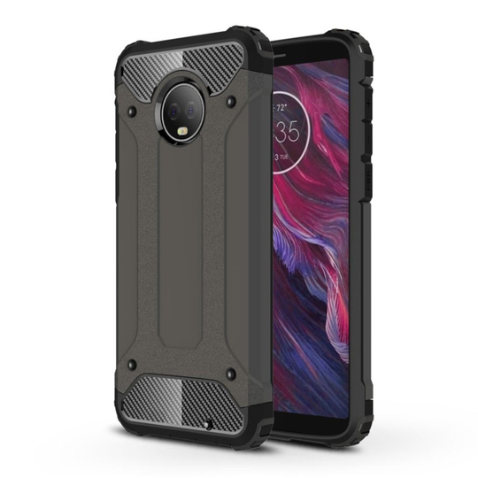 Motorola Moto G6 Plus cool armor hybrid hybrid case - Bronze