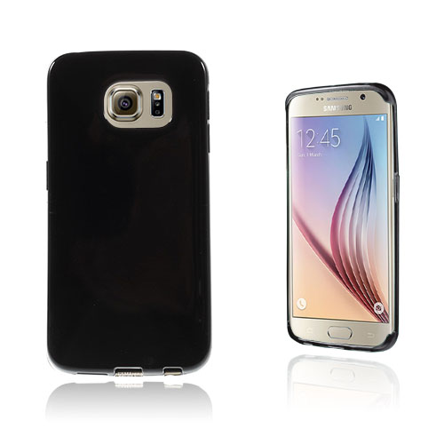 Sund Samsung Galaxy S6 Edge Suojakuori - Musta