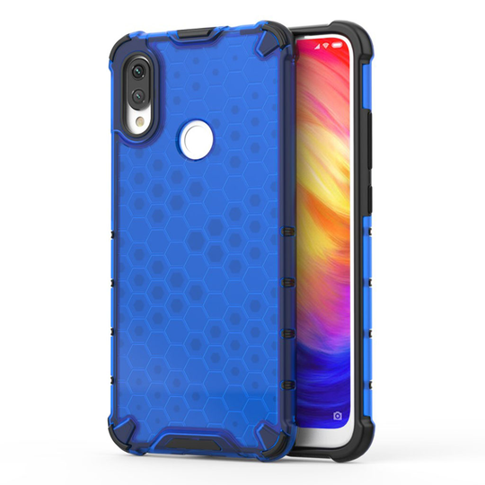 Bofink Honeycomb Xiaomi Redmi Note 7 kuoret - Sininen
