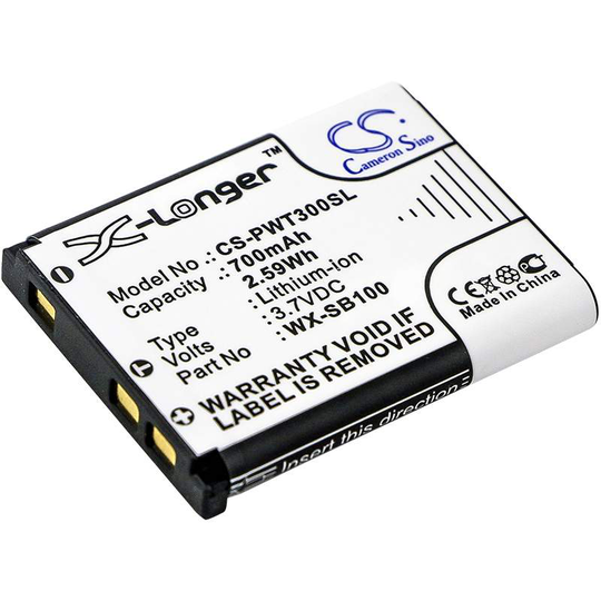 Panasonic Attune II HD3 WX-CH455 WX-ST100 akku 700mAh / 2.59Wh
