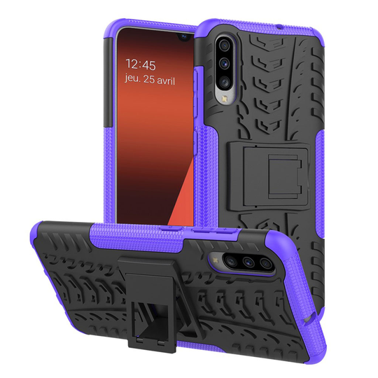Samsung Galaxy A70 tyre hybrid case - Purple