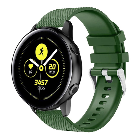 Samsung Galaxy Watch Active silicone watch band - Green