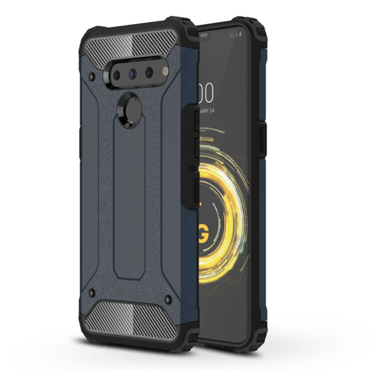 Armour Guard LG V50 ThinQ kuoret - Tummansininen