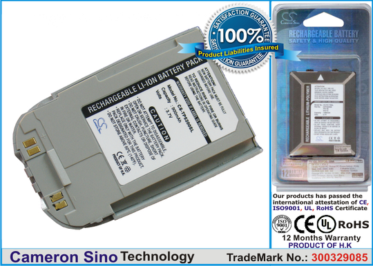 LG TP5200 TP5250 DB5250 SCP520 SCP525 TP-5200 DB-520 DB-525 B-7660 akku 1000 mAh