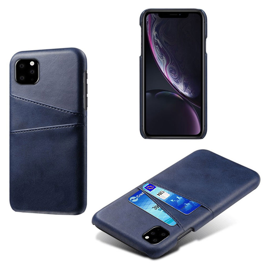 Dual Card iPhone 11 Pro Max kuoret - Tummansininen
