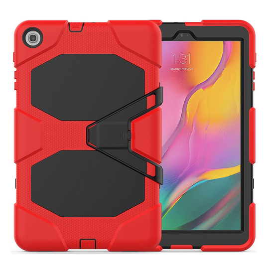 Samsung Galaxy Tab A 10.1 (2019) silicone combo case - Red