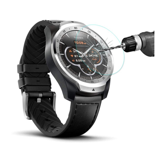 HAT PRINCE Ticwatch Pro karkaistu lasi näytönsuoja