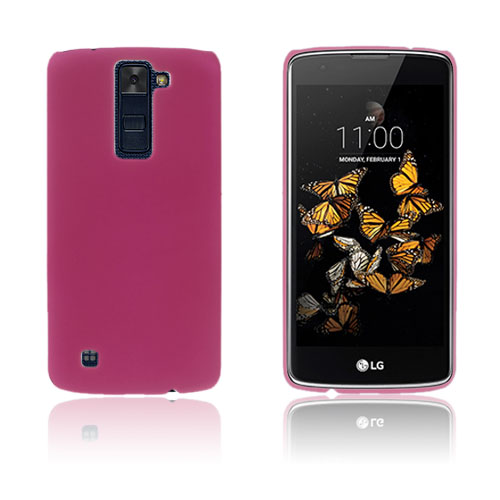 Sund Kuminen Kova Kuori LG K8 Puhelimelle - Tumma Pinkki