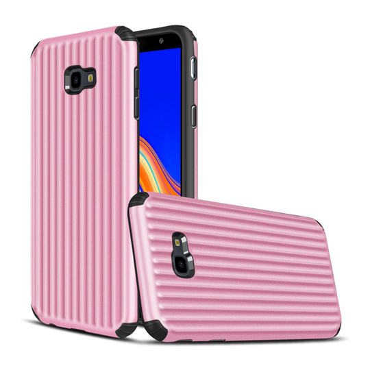Samsung Galaxy J4 Plus (2018) suitcase hybrid case - Pink