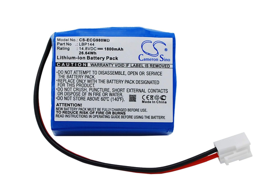 Biocare ECG-9801 akku 1800mAh