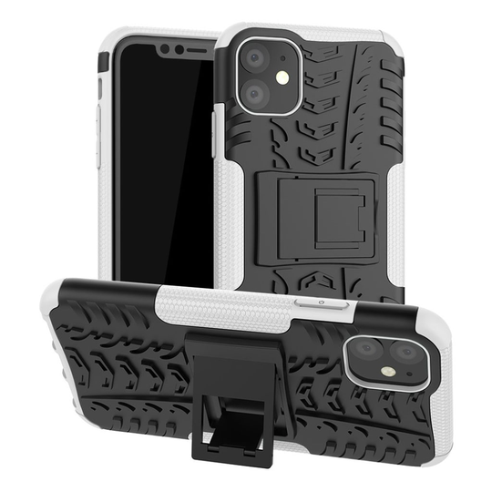 Offroad iPhone 11 kuoret - Musta / Valkoinen