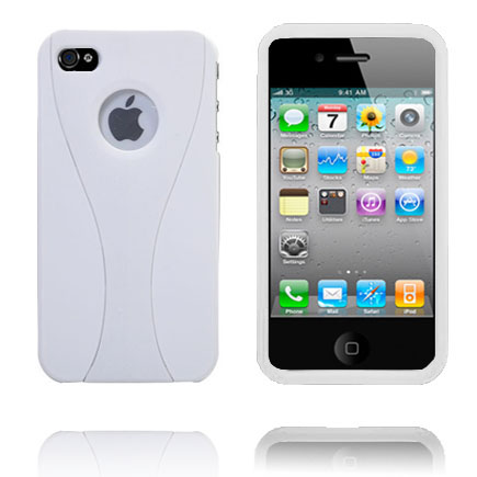 iCurve Klik-On (Valkoinen) iPhone 4S Suojakuori