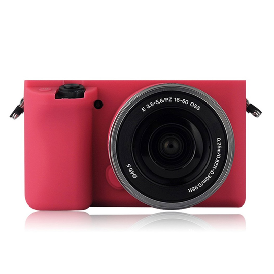 Sony Alpha A6300 ja A6000 tyylikäs kamerakotelo - Pinkki