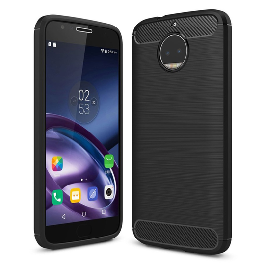 Motorola Moto G5S Plus uniikki suojakuori - Musta