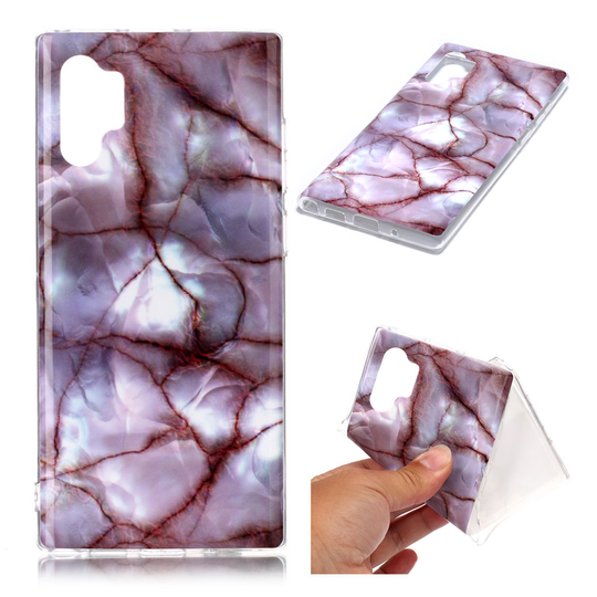 Marble Samsung Galaxy Note 10 Pro kuoret - Veiny Rose Marble
