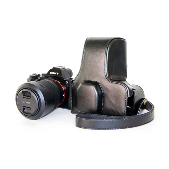 Sony Alpha a7RII kestävä suojakotelo - Musta