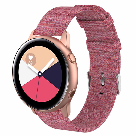 Samsung Galaxy Watch Active metal buckle watchband - Pink