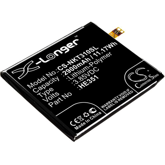 Nokia 3.1 TA-1049 TA-1057 akku 2900mAh