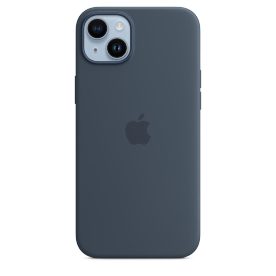 APPLE IPhone 14+ Sil Case MgS Storm Blue
