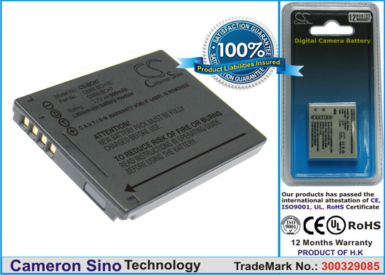 Panasonic DMW-BCH7 DMW-BCH7E akku - 690 mAh