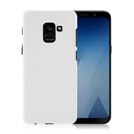 Samsung Galaxy A8 (2018) trendikäs suojakuori - Valkoinen