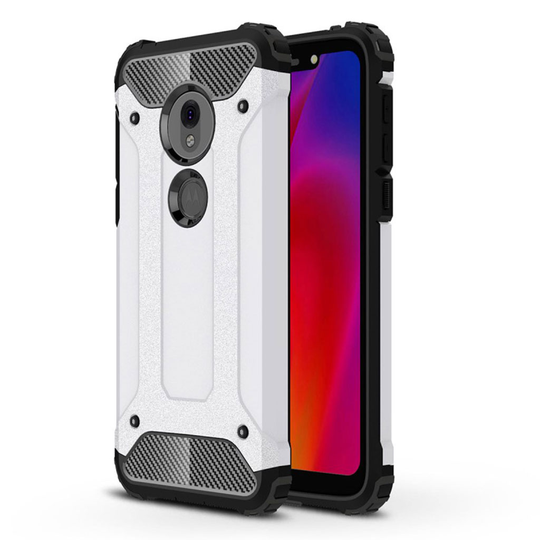 Armour Guard Motorola Moto G7 Play kuoret - Valkoinen