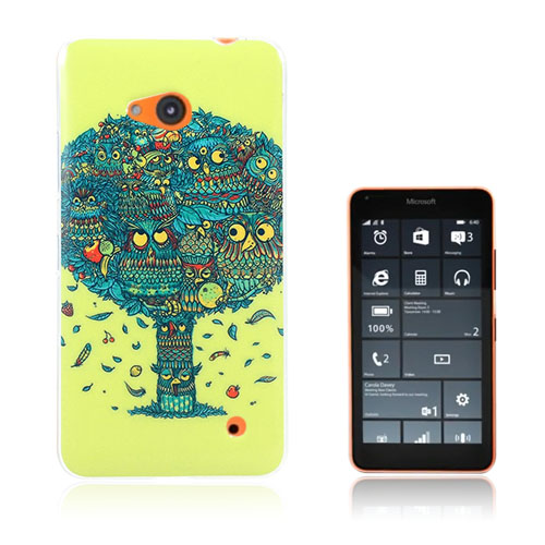 Westergaard Microsoft Lumia 640 Kuori - Hedelmä Puu Täynnä Pöllöjä