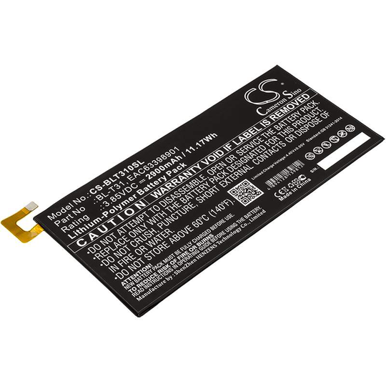 LG G Pad F2 8.0 G Pad F2 8.0 LTE LK460 akku 2900mAh