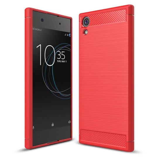 Sony Xperia XA1 Ultra moderni suojakuori - Punainen