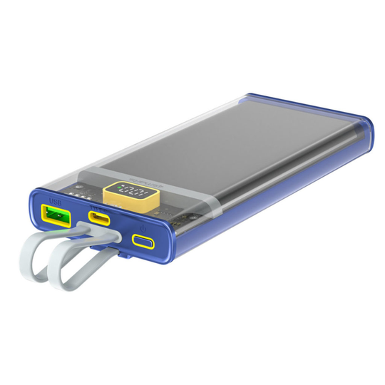 * Charging Cable: Integrated Lightning And USB-C Cable. * Power: Fast Charging Thanks To Power