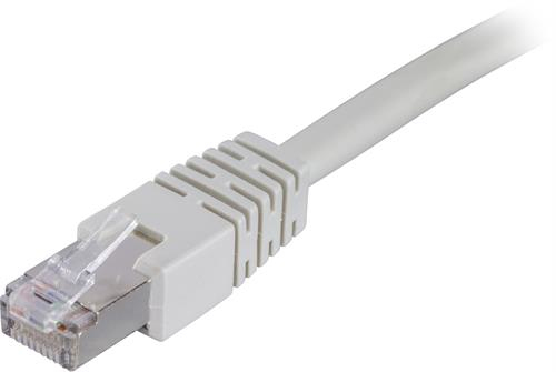 F/UTP Cat6 Laitekaapeli, 1,5m, 250MHz, Delta-sertifioitu, LSZH, Harmaa