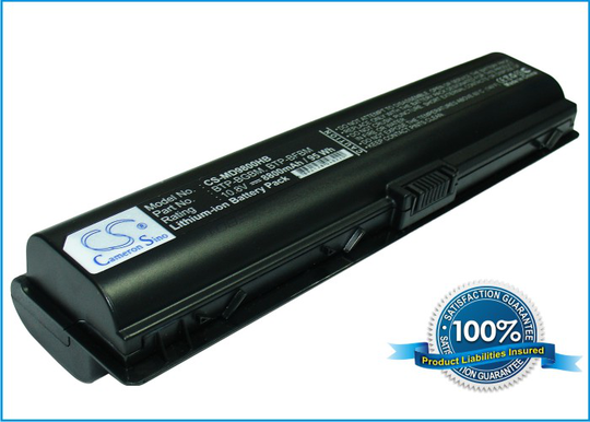 Medion MD96442 MD96559 MD96570 MD97900 MD98000 akku 8800 mAh - Musta