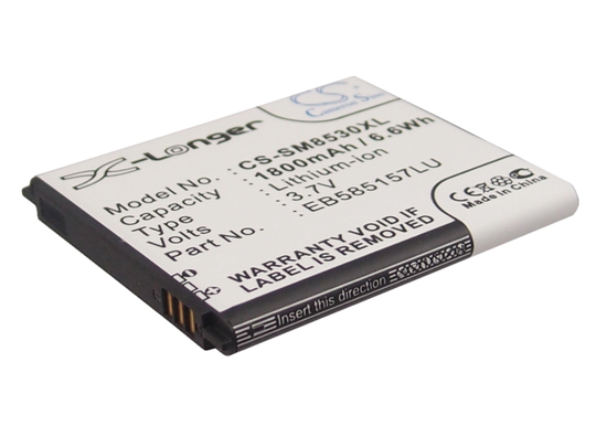 Samsung Galaxy Beam GT-I8530 yhteensopiva akku 1800 mAh