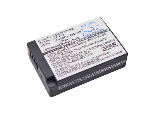 Canon LP-E17 akku 950 mAh