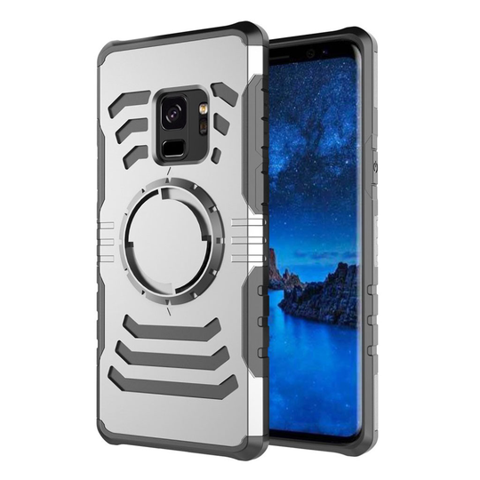 Samsung Galaxy S9 laadukas suojakuori - Hopea