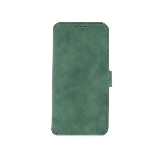NovaNL Bookcase Volume 1.0 suojakotelo Samsung Galaxy M10 - vihreä