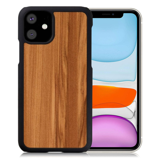 Man&Wood premium case for iPhone 11 - Cappuccino