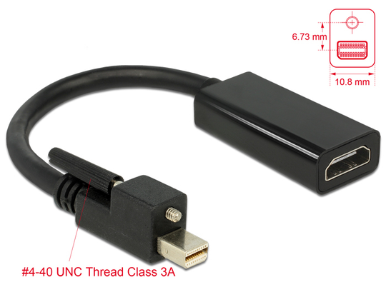 This Adapter Enables You To Connect E.g. A HDMI Monitor Through A Free Mini DisplayPort Interface. T