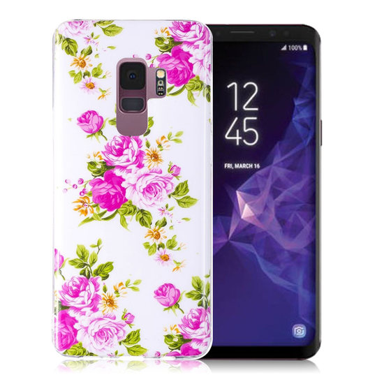 Samsung Galaxy S9 uniikki suojakuori - Kukkivat kukat