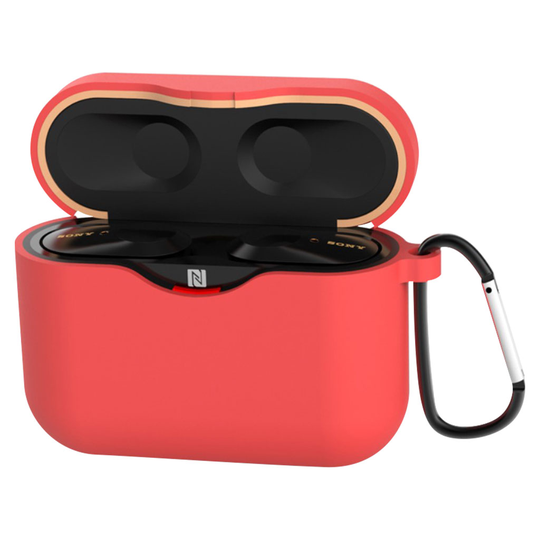 Sony WF-1000XM3 durable silicone case - Red