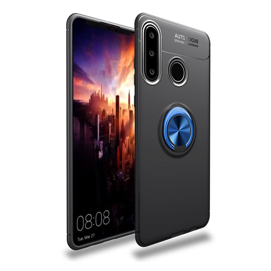 LENUO Huawei P3 Lite case - Black / Blue