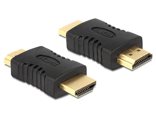 This HDMI Adapter By Delock Converts An Existing HDMI A Female Port Into A Male Port.
