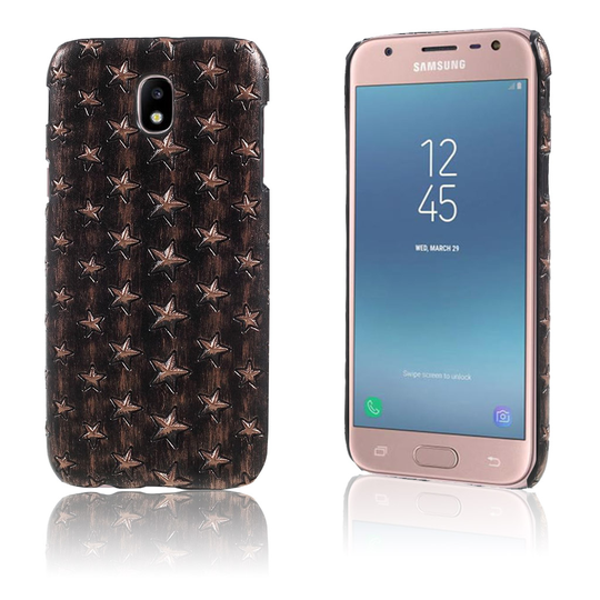 Samsung Galaxy J3 (2017) kuori eksoottisella muodolla - ruskea tähti