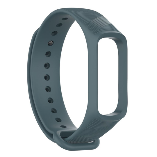 Samsung Galaxy Fit e twill design silicone watch band - Dark Green