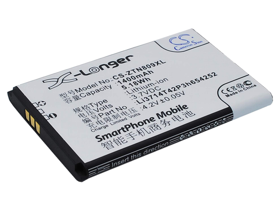ZTE U809 V809 akku 1400 mAh